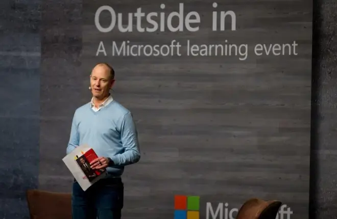 Mircrosoft Outside-In learning event speaker.